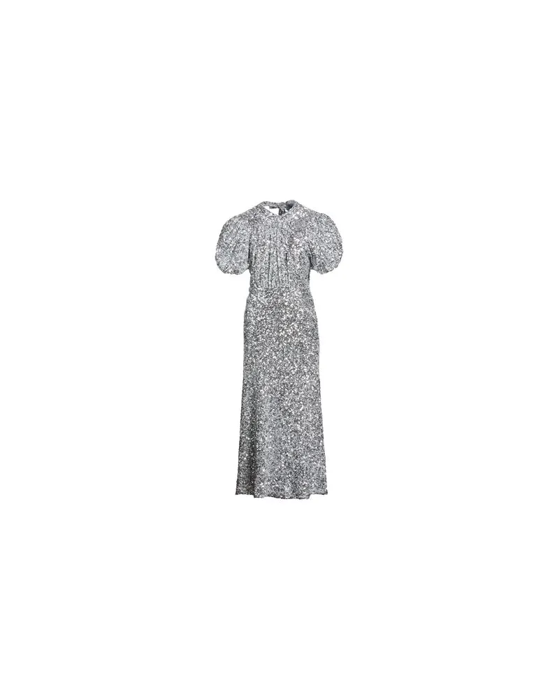 ROTATE Birger Christensen KLEIDER - Maxi-Kleiderauf YOOX.COM Silber