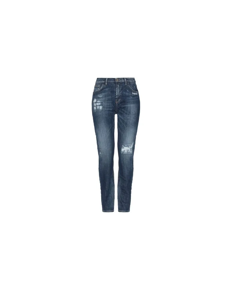 Frankie Morello HOSEN & RÖCKE - Jeanshosenauf YOOX.COM Blau