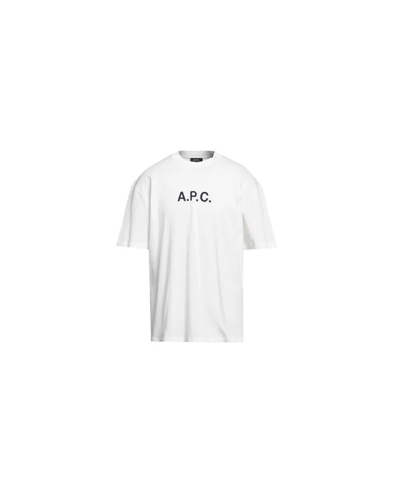 A.P.C. TOPS - T-shirtsauf YOOX.COM Weiß