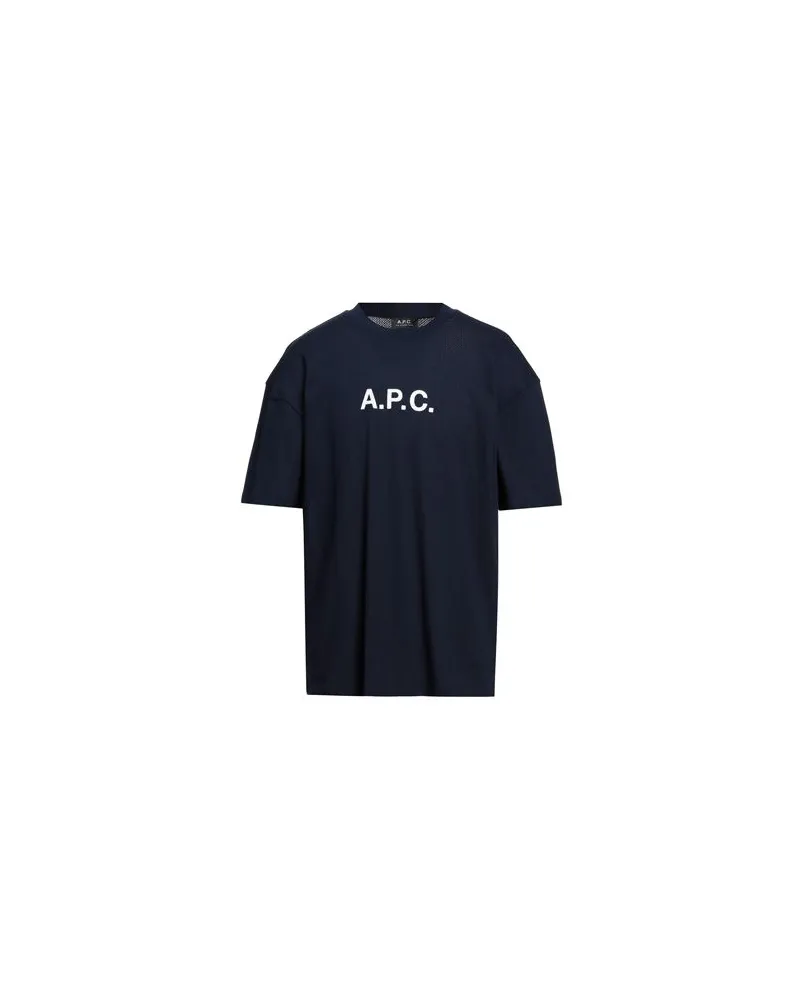 A.P.C. TOPS - T-shirtsauf YOOX.COM Marineblau