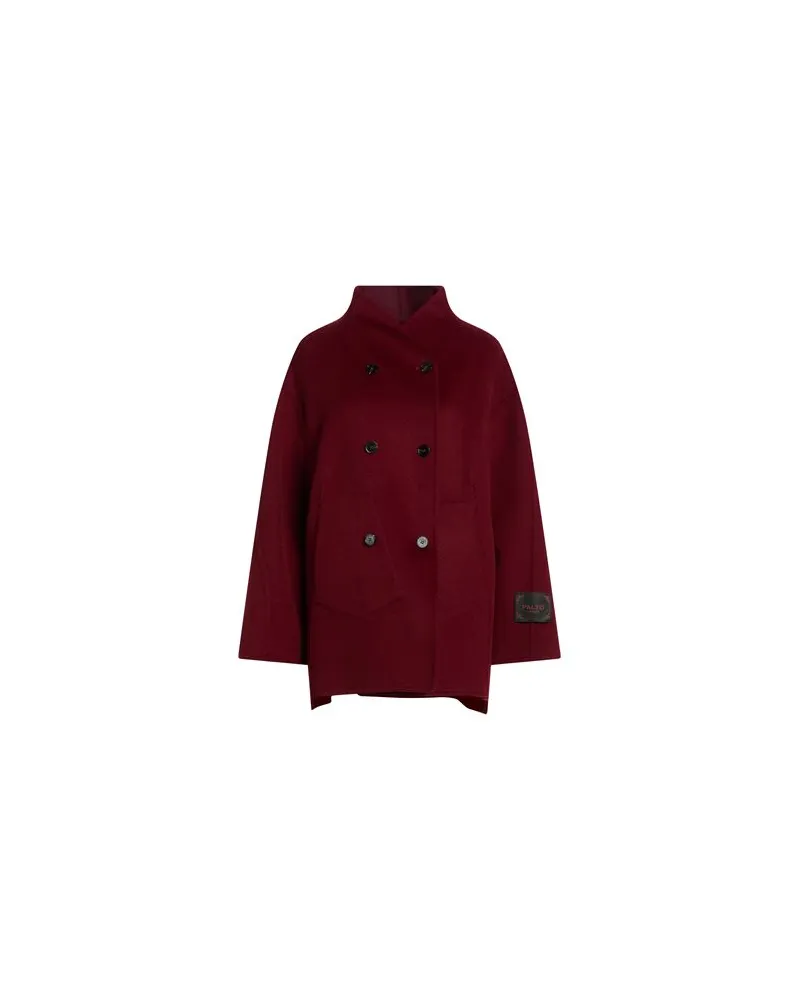 Paltò FABBRICA - JACKEN & MÄNTEL - Mäntelauf YOOX.COM Ziegelrot