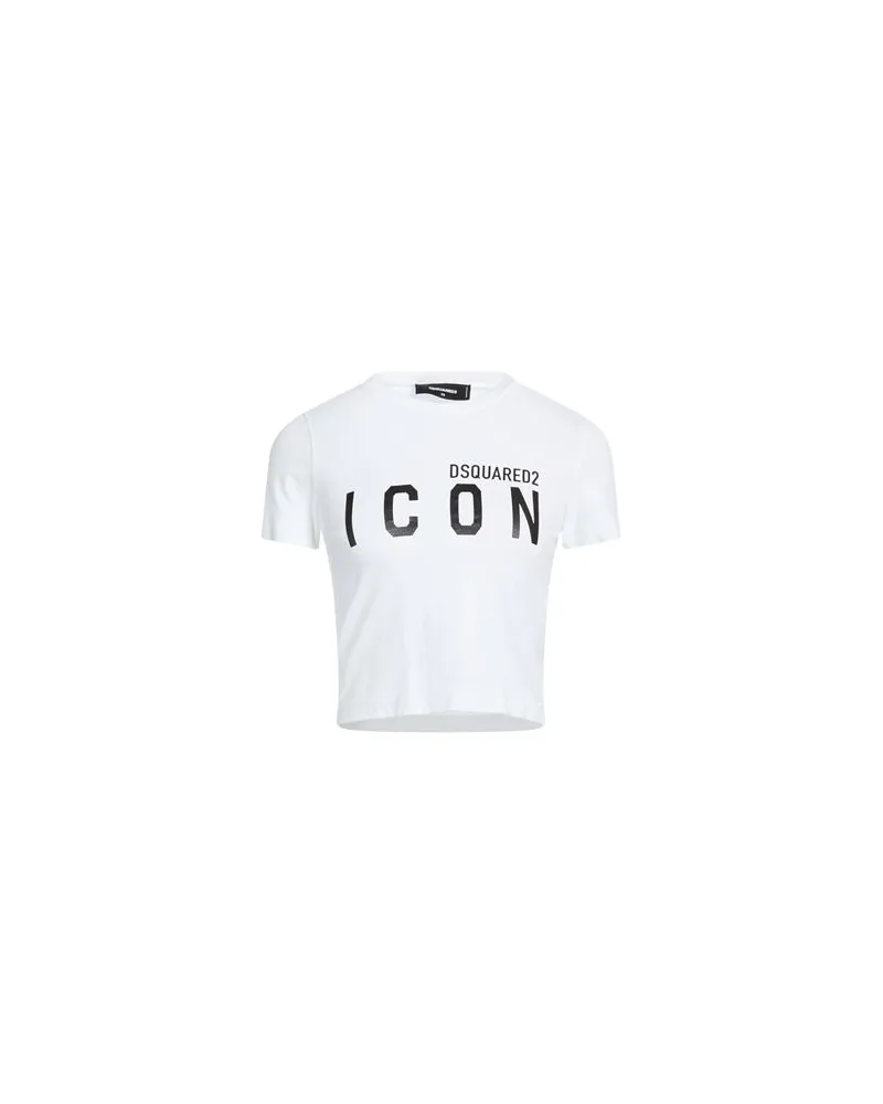 Dsquared2 ICON - TOPS - T-shirtsauf YOOX.COM Weiß