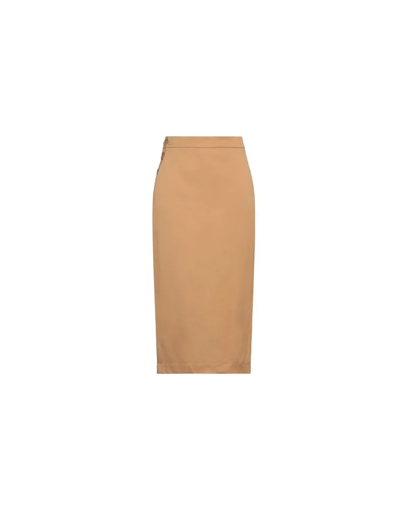 Max Mara SFILATA - HOSEN & RÖCKE - Midi-Röckeauf YOOX.COM Kamel
