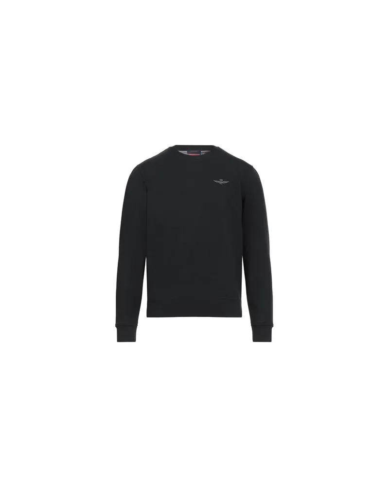 Aeronautica Militare TOPS - Sweatshirtsauf YOOX.COM Schwarz