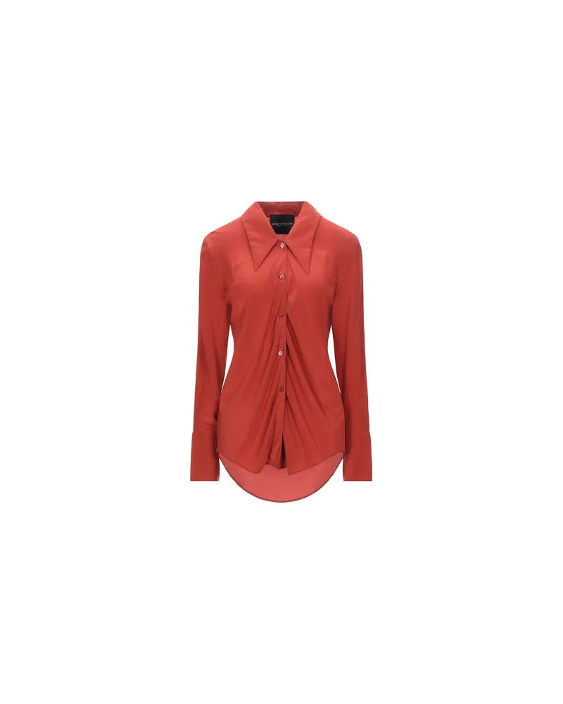 Erika Cavallini TOPS - Hemdenauf YOOX.COM Ziegelrot