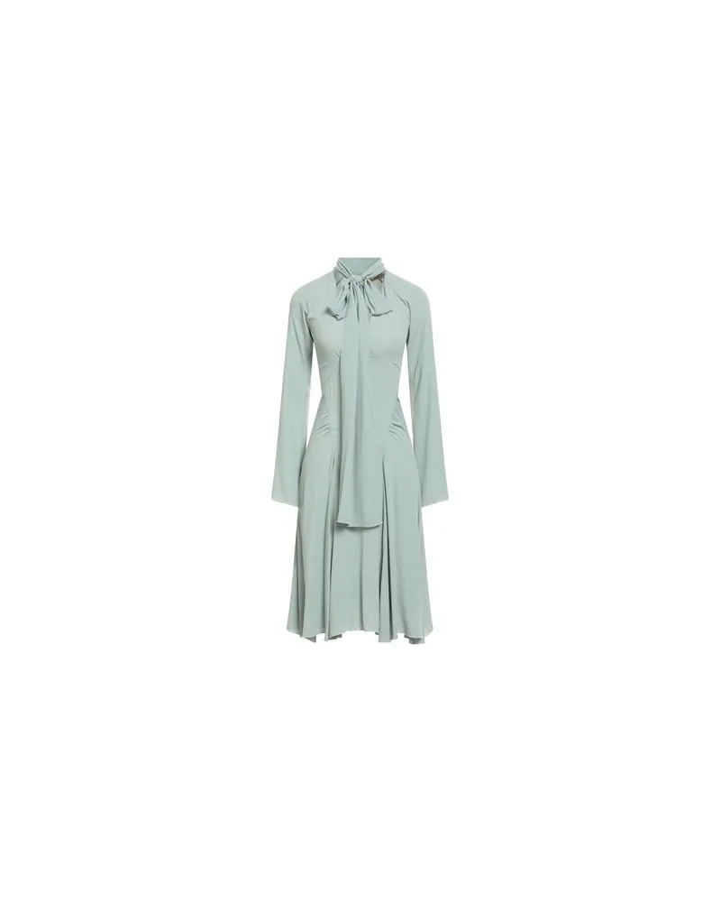N° 21 KLEIDER - Midi-Kleiderauf YOOX.COM Salbeigrün