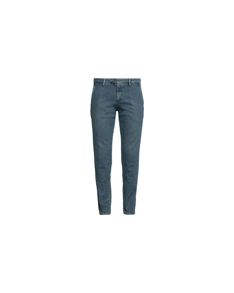 Roy Roger's HOSEN & RÖCKE - Jeanshosenauf YOOX.COM Blau