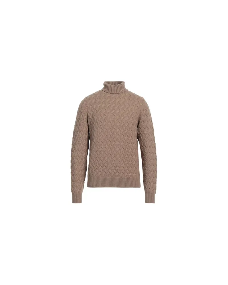 Fedeli STRICKWAREN - Rollkragenpulloverauf YOOX.COM Kamel