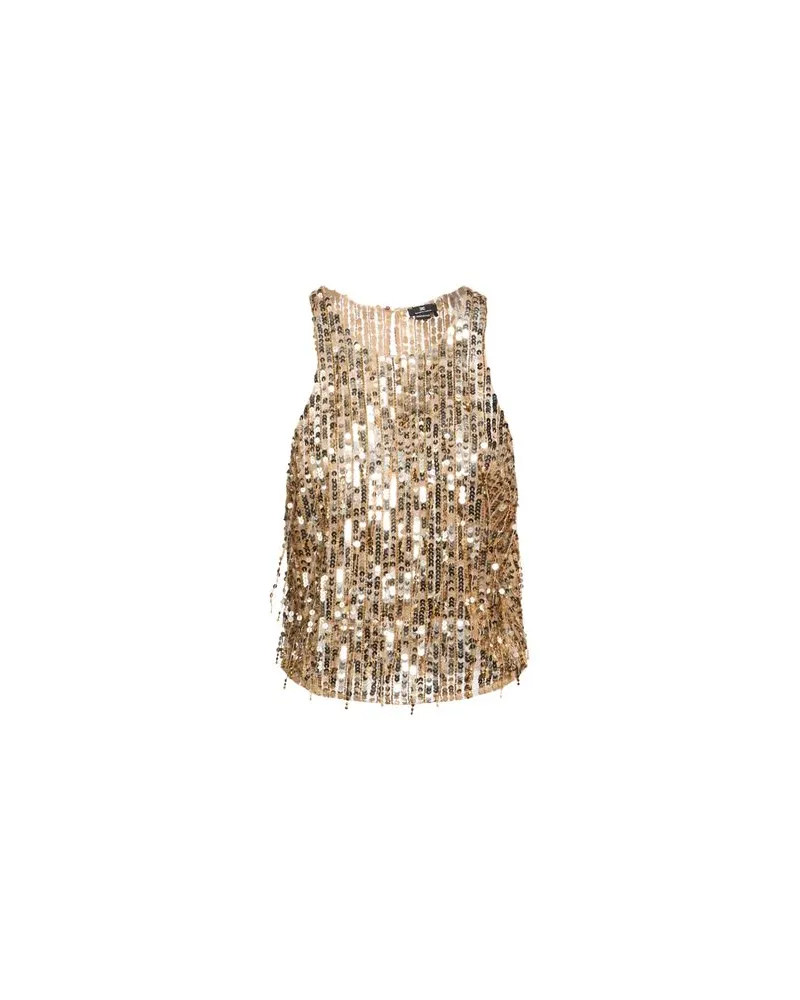 Elisabetta Franchi TOPS - Topsauf YOOX.COM Gold