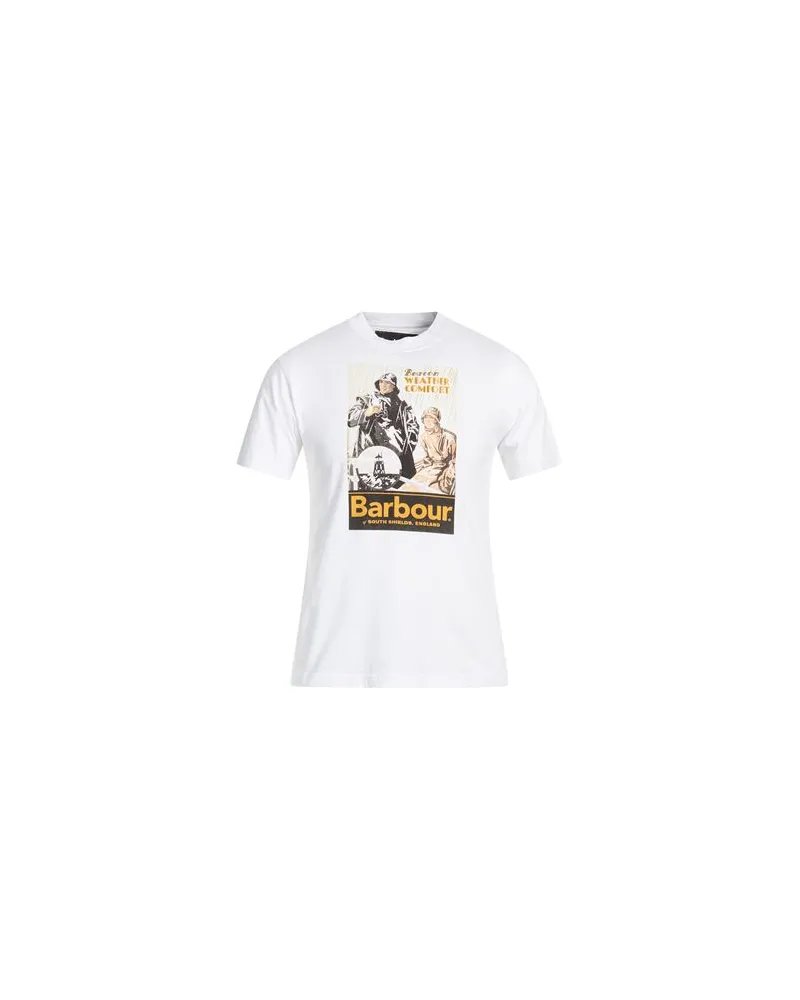 Barbour TOPS - T-shirtsauf YOOX.COM Weiß