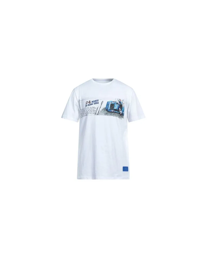 Bugatti TOPS - T-shirtsauf YOOX.COM Weiß