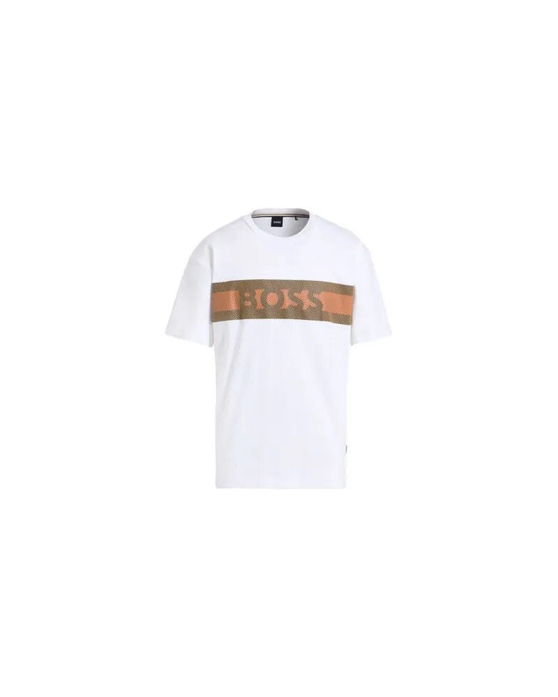HUGO BOSS TOPS - T-shirtsauf YOOX.COM Weiß
