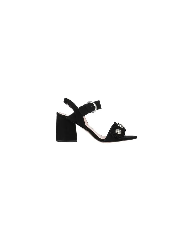 Anna F. SCHUHE - Sandalenauf YOOX.COM Schwarz