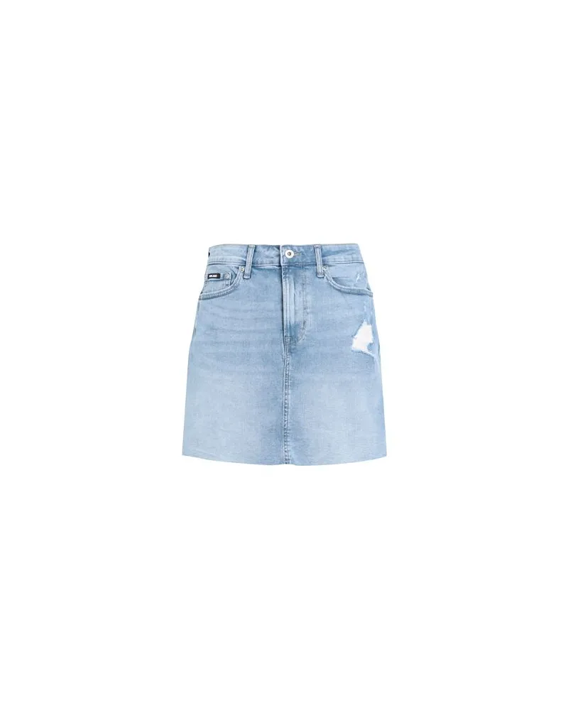 DKNY HOSEN & RÖCKE - Jeansröckeauf YOOX.COM Blau