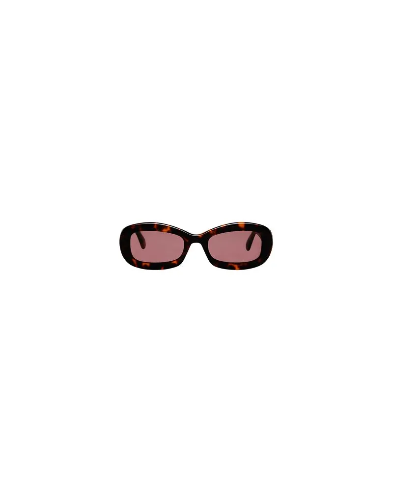 GCDS GD0027-52S  - BRILLEN - Sonnenbrillenauf YOOX.COM Dunkelbraun
