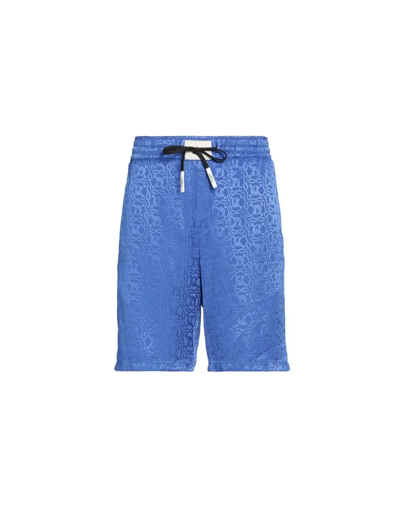 Just Cavalli HOSEN & RÖCKE - Shorts & Bermudashortsauf YOOX.COM Blau