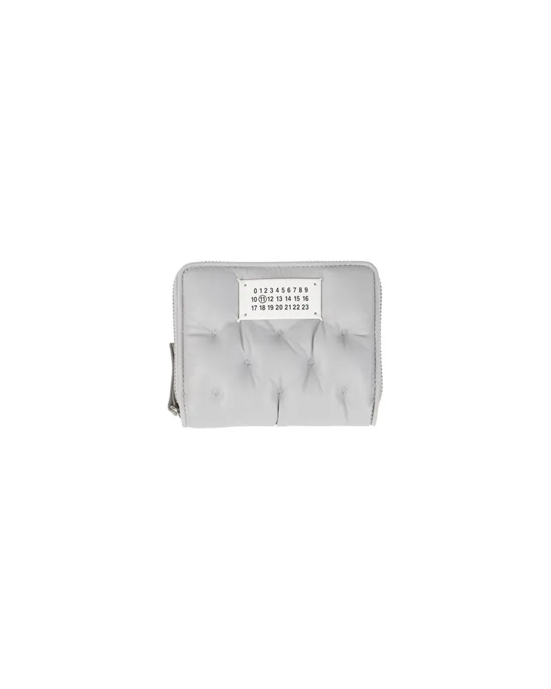 Maison Margiela Kleinlederwaren - Brieftaschenauf YOOX.COM Hellgrau