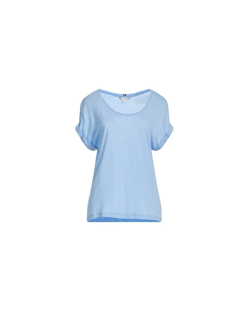 Tommy Hilfiger TOPS - T-shirtsauf YOOX.COM Hellblau