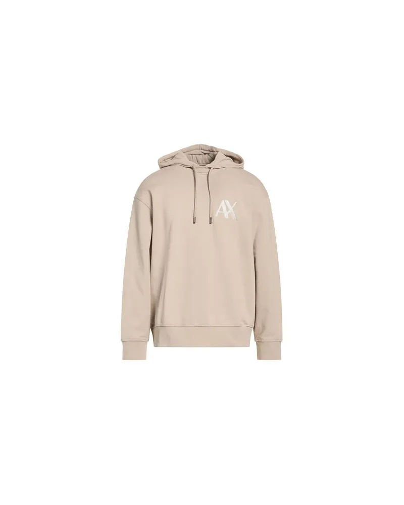 Armani Exchange TOPS - Sweatshirtsauf YOOX.COM Beige