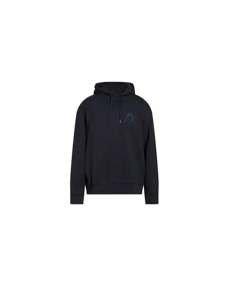 Armani Exchange TOPS - Sweatshirtsauf YOOX.COM Marineblau