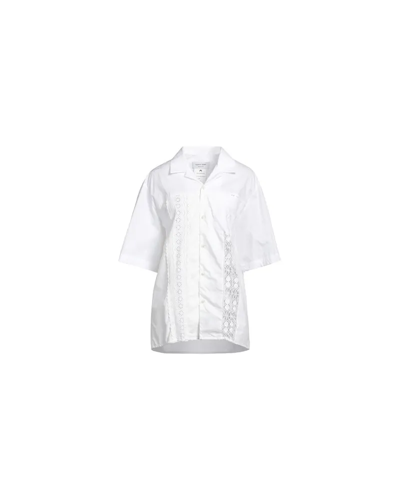 Marine Serre TOPS - Hemdenauf YOOX.COM Weiß