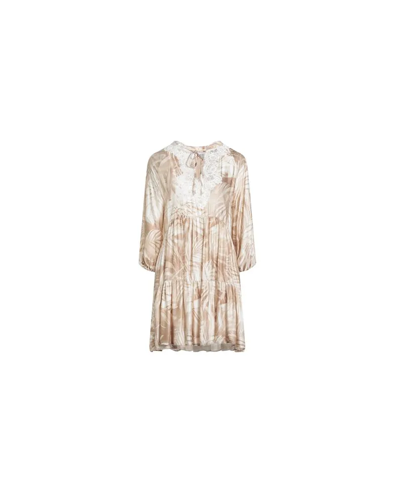 Ermanno Scervino KLEIDER - Mini-Kleiderauf YOOX.COM Beige