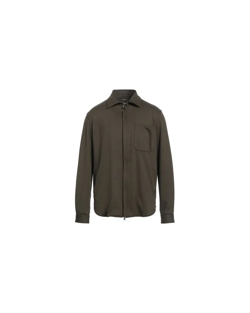 Daniele Alessandrini TOPS - Hemdenauf YOOX.COM Militärgrün