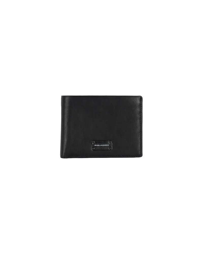 Piquadro Kleinlederwaren - Brieftaschenauf YOOX.COM Schwarz