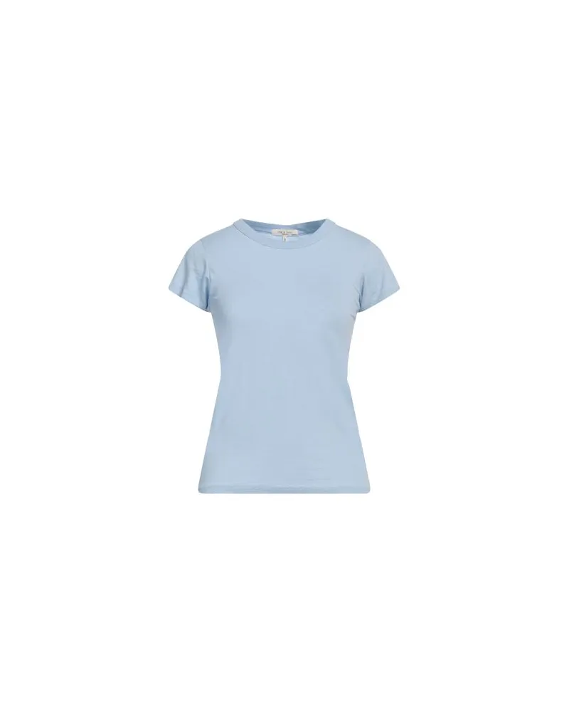 Rag & Bone TOPS - T-shirtsauf YOOX.COM Hellblau