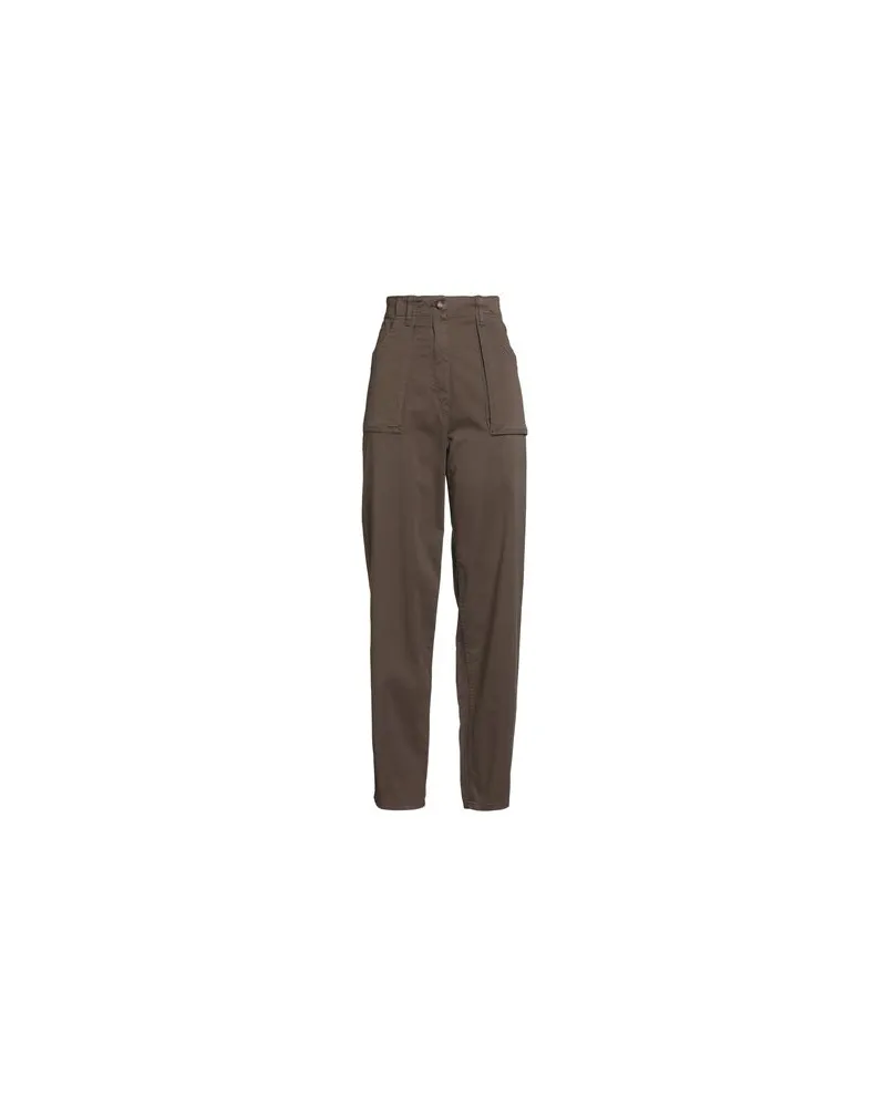 Semicouture HOSEN & RÖCKE - Hosenauf YOOX.COM Khaki