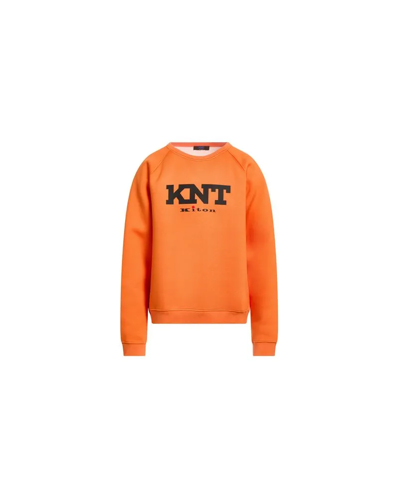 Kiton KNT - TOPS - Sweatshirtsauf YOOX.COM Orange