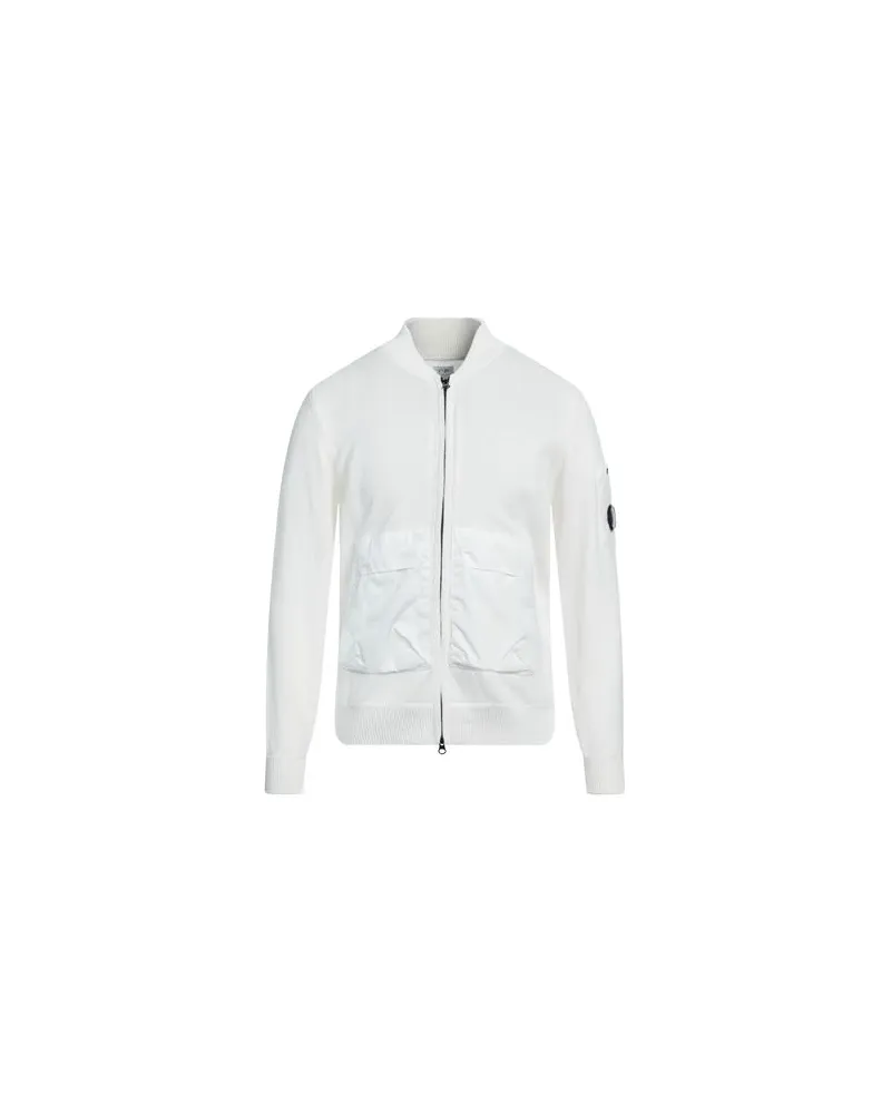 C.P. Company STRICKWAREN - Strickjackenauf YOOX.COM Weiß