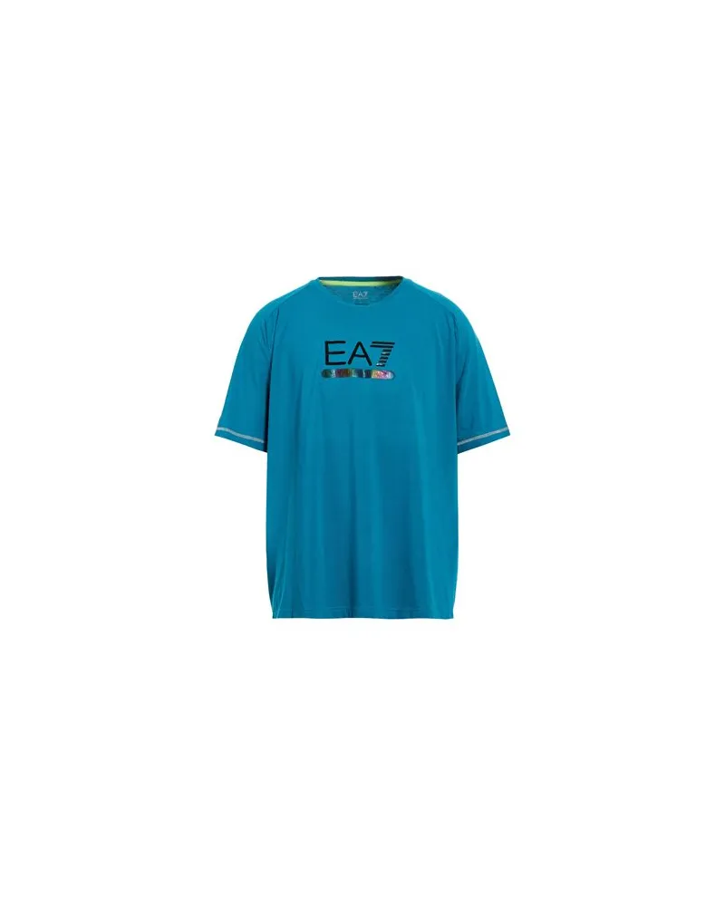 EA7 TOPS - T-shirtsauf YOOX.COM Aquamarin