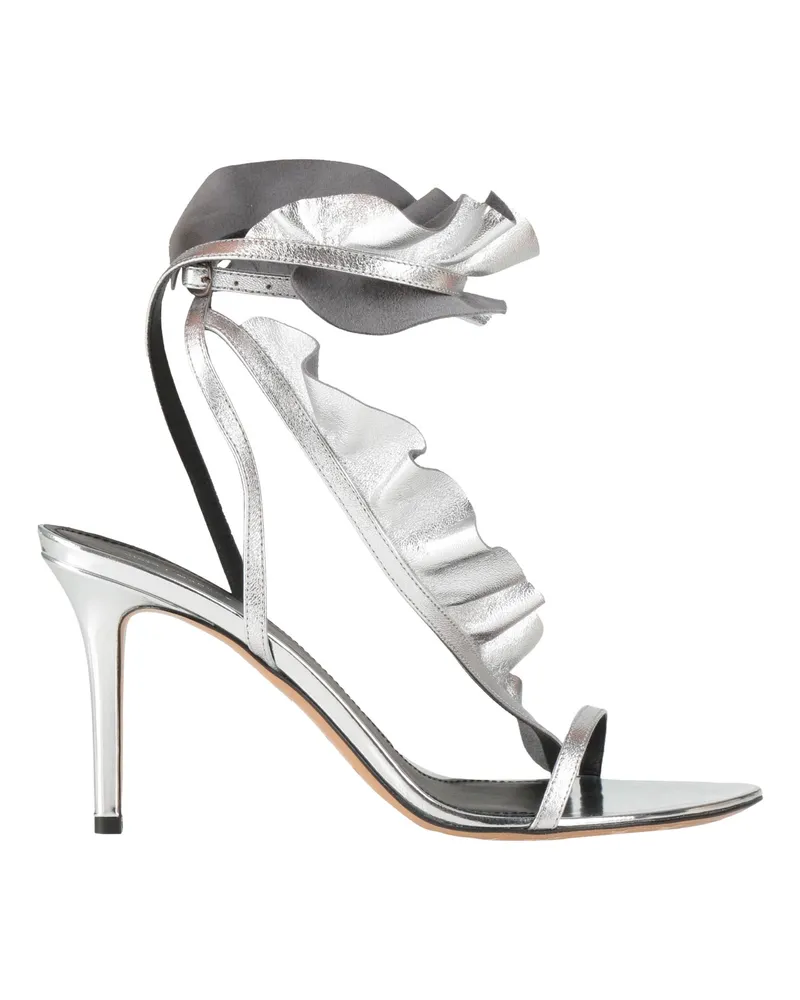 Isabel Marant Sandale Silber