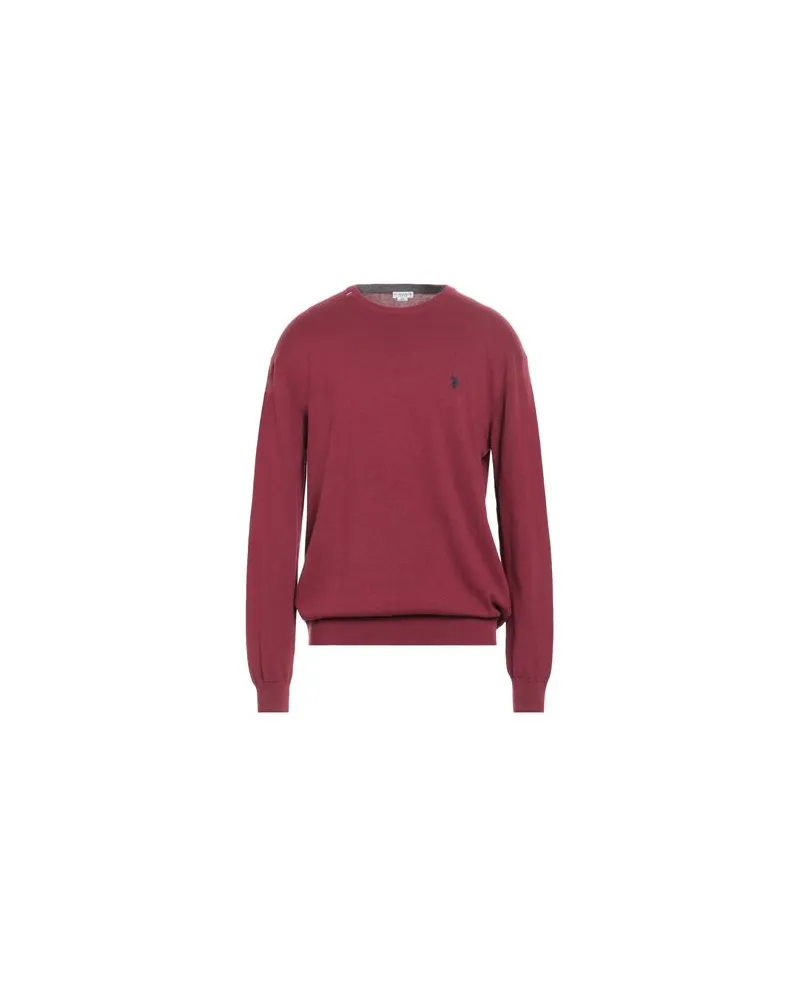 U.S. Polo Assn.  STRICKWAREN - Pulloverauf YOOX.COM Bordeaux