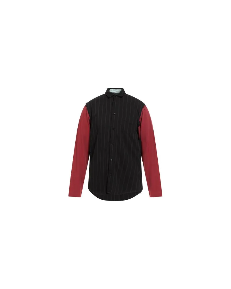 OFF-WHITE TOPS - Hemdenauf YOOX.COM Schwarz