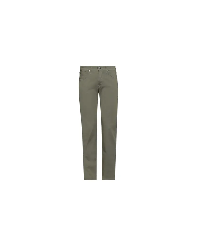 Roy Roger's HOSEN & RÖCKE - Jeanshosenauf YOOX.COM Militärgrün