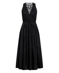 Twin-Set Maxi-Kleid Schwarz