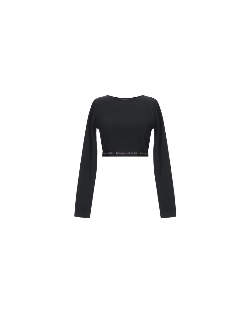 Chiara Ferragni TOPS - Sweatshirtsauf YOOX.COM Schwarz
