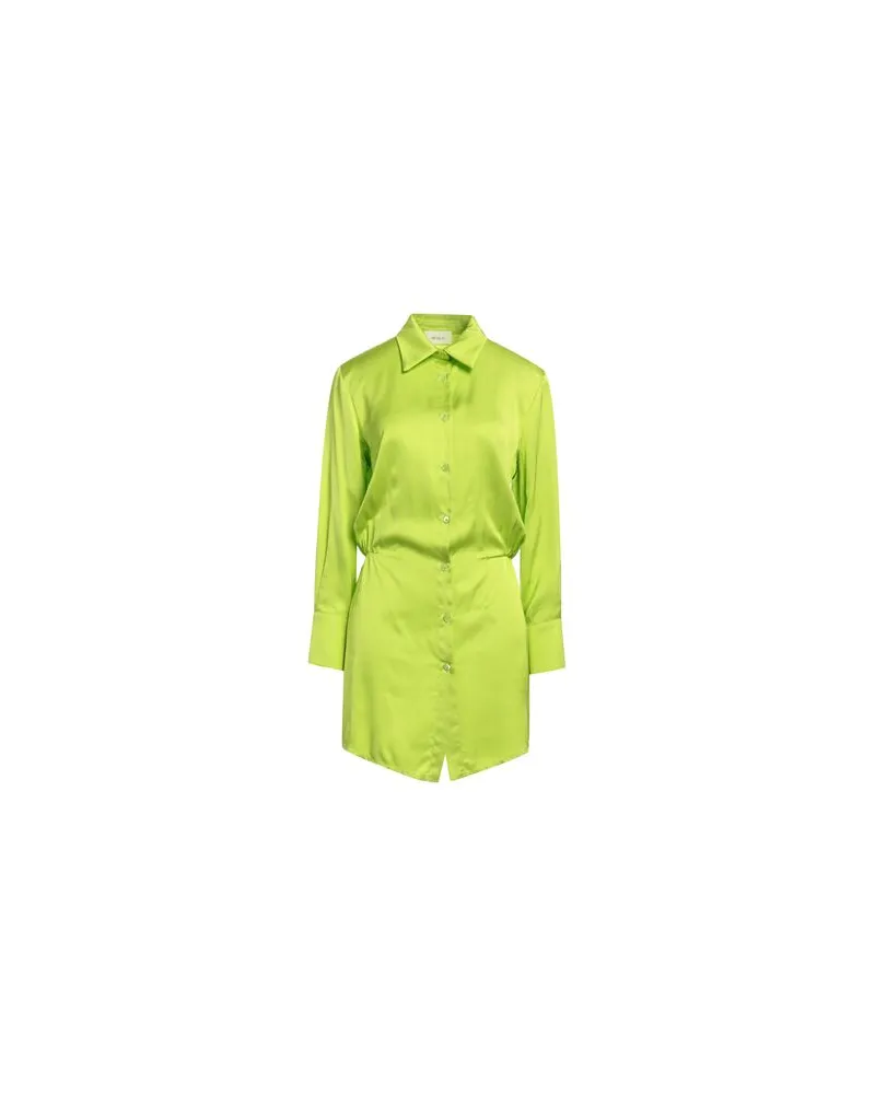 VICOLO KLEIDER - Mini-Kleiderauf YOOX.COM Limettengrün