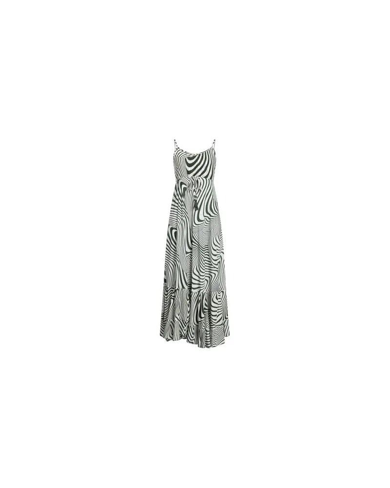 Iconique KLEIDER - Maxi-Kleiderauf YOOX.COM Dunkelgrün
