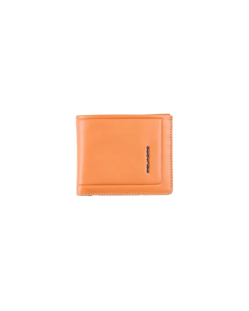 Piquadro Kleinlederwaren - Brieftaschenauf YOOX.COM Orange