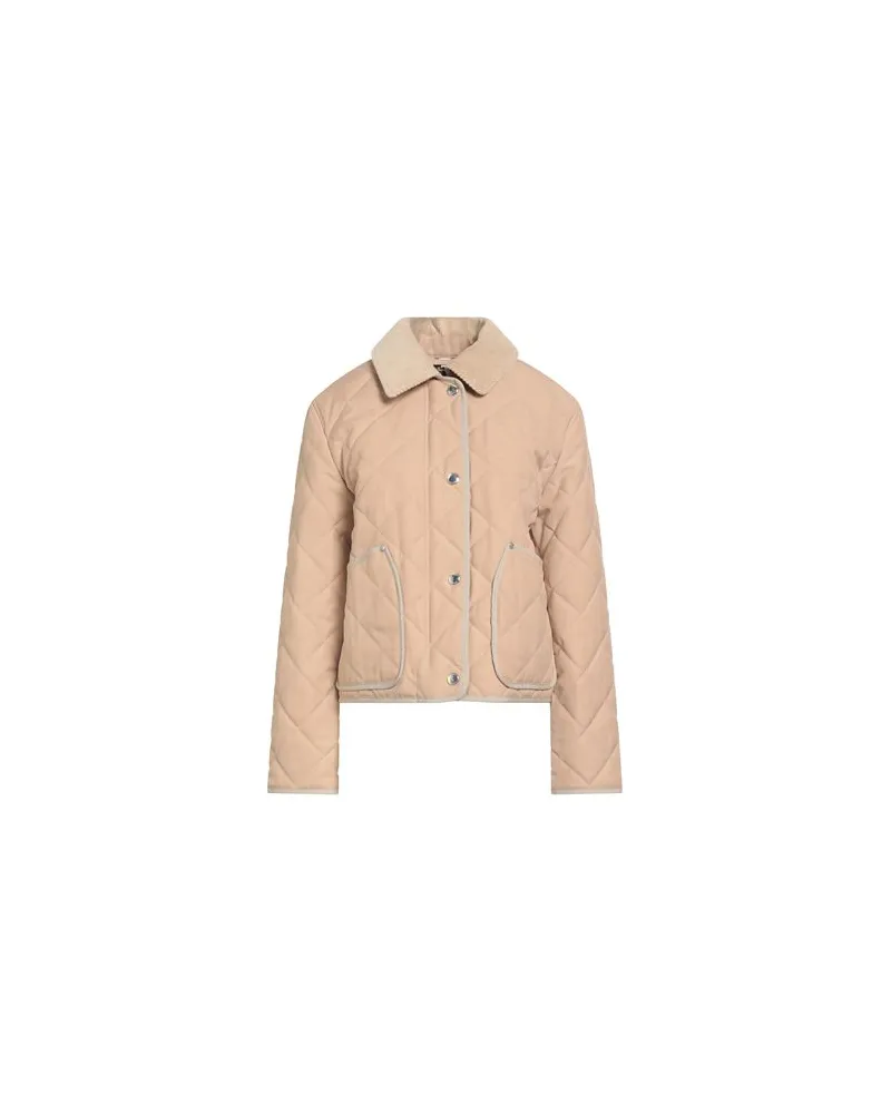 Burberry JACKEN & MÄNTEL - Pufferjacken & Daunenjackenauf YOOX.COM Beige