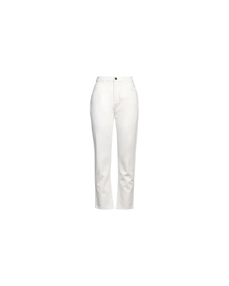 Alessia Santi HOSEN & RÖCKE - Jeanshosenauf YOOX.COM Weiß