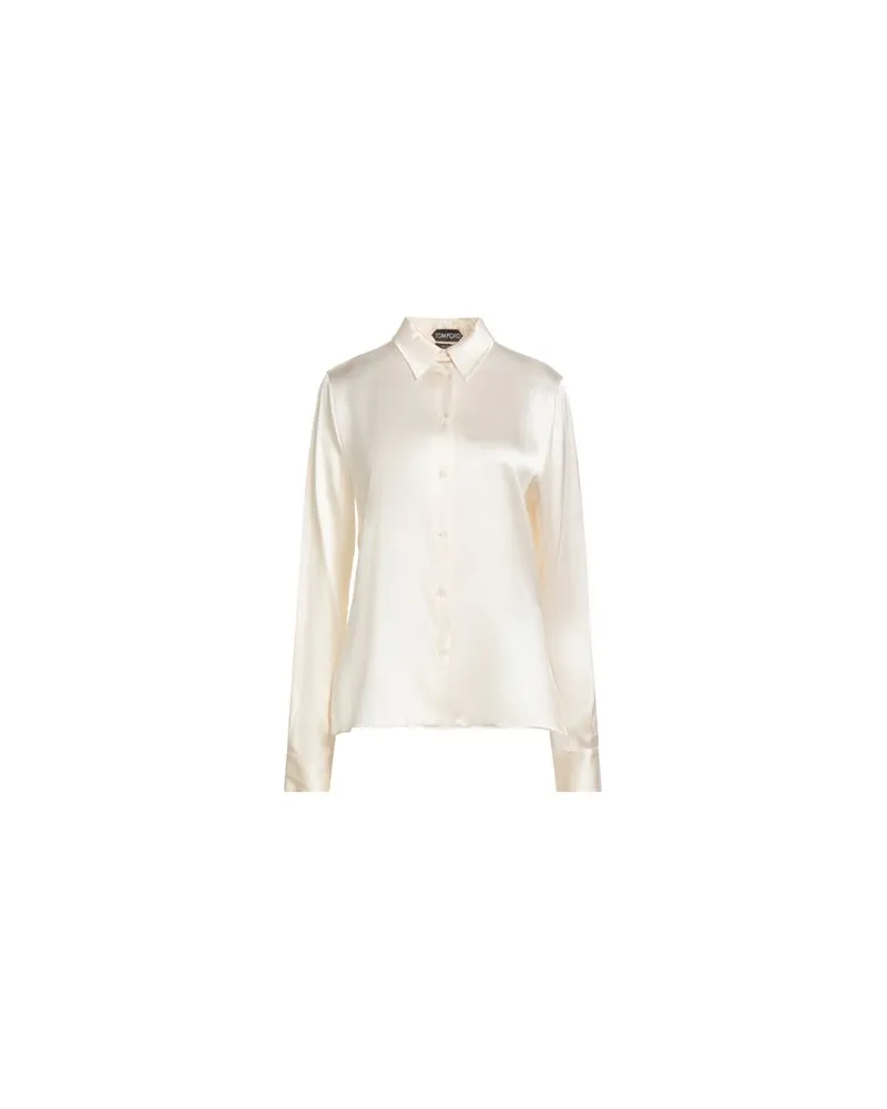 Tom Ford TOPS - Hemdenauf YOOX.COM Cremeweiß