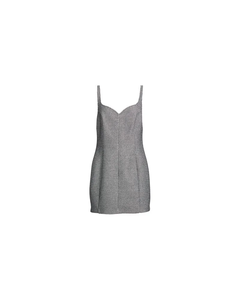 Elisabetta Franchi KLEIDER - Mini-Kleiderauf YOOX.COM Silber