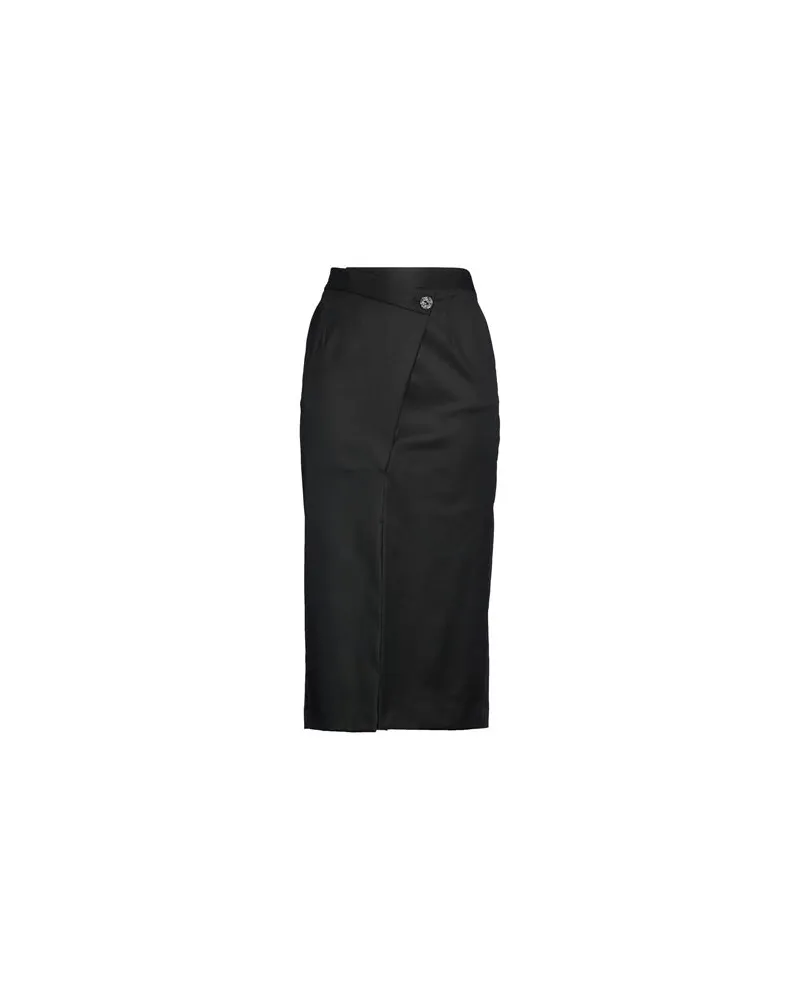 Alessia Santi HOSEN & RÖCKE - Midi-Röckeauf YOOX.COM Schwarz