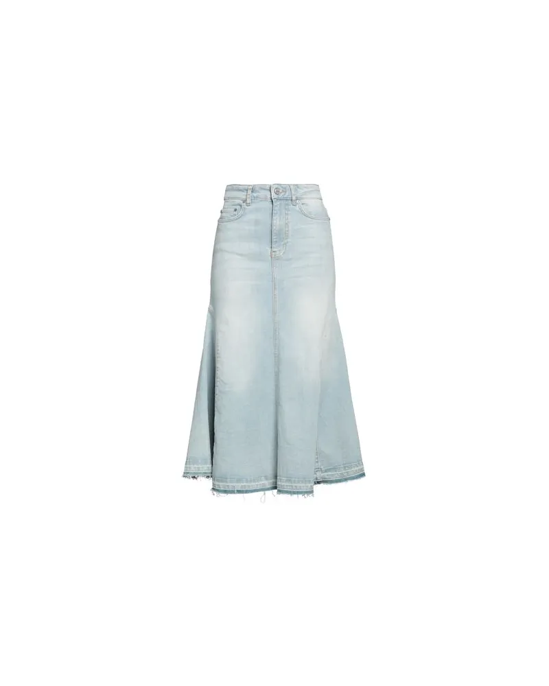 Ganni HOSEN & RÖCKE - Jeansröckeauf YOOX.COM Blau