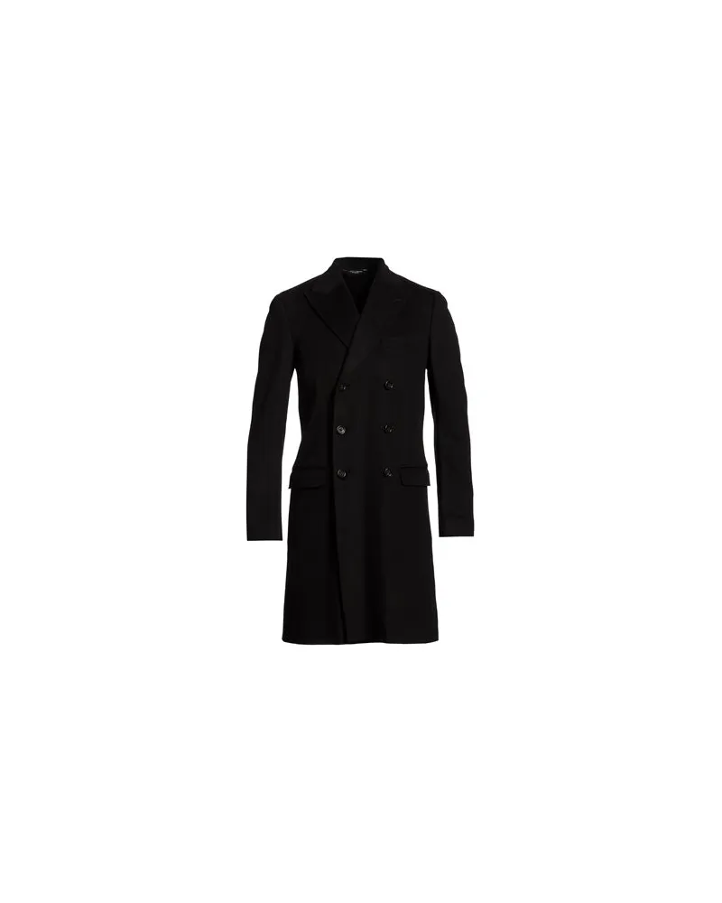 Dolce & Gabbana JACKEN & MÄNTEL - Mäntelauf YOOX.COM Schwarz