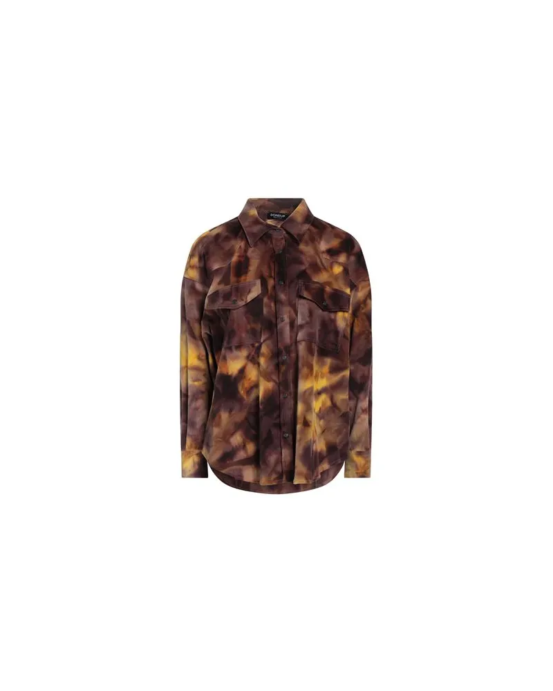 Dondup TOPS - Hemdenauf YOOX.COM Hellbraun
